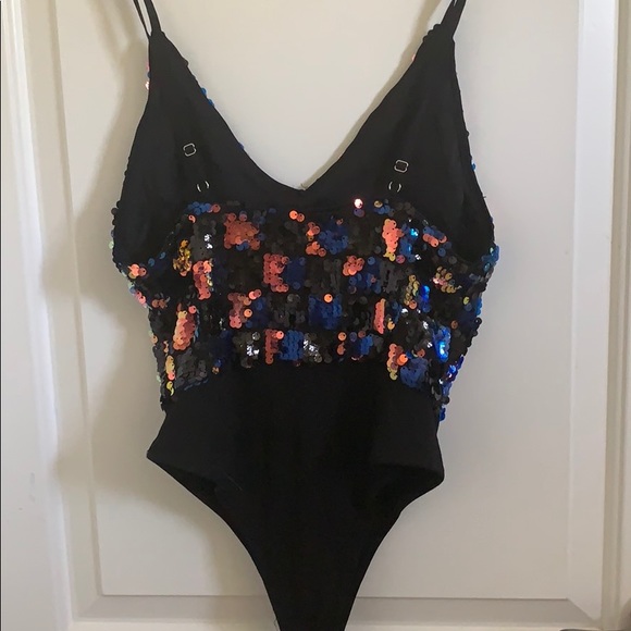 Women’s Sequence Color-block Bodysuit - Picture 3 of 7